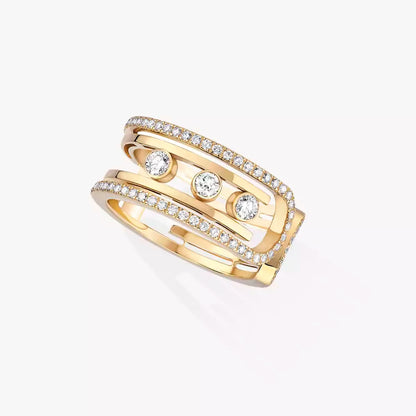 [Eterna Jewels]Move 10th Diamond Ring in Gold