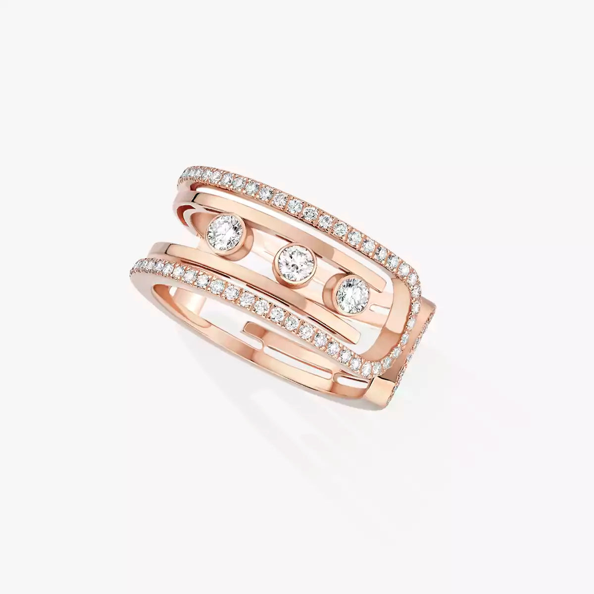 [Eterna Jewels]Move 10th Diamond Ring in Gold