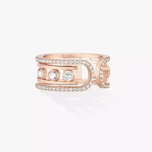 [Eterna Jewels]Move 10th Diamond Ring in Gold