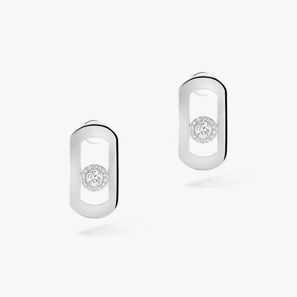 [Eterna Jewels]So Move Diamond Earrings in Yellow Gold