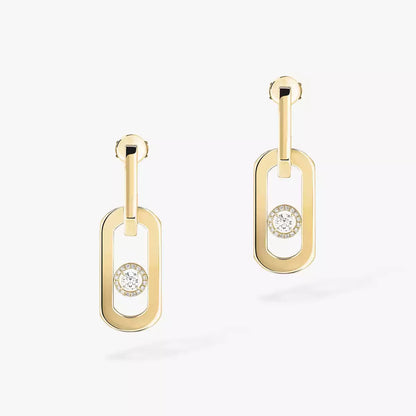 [Eterna Jewels] So Move XL Diamond Hoop Earring