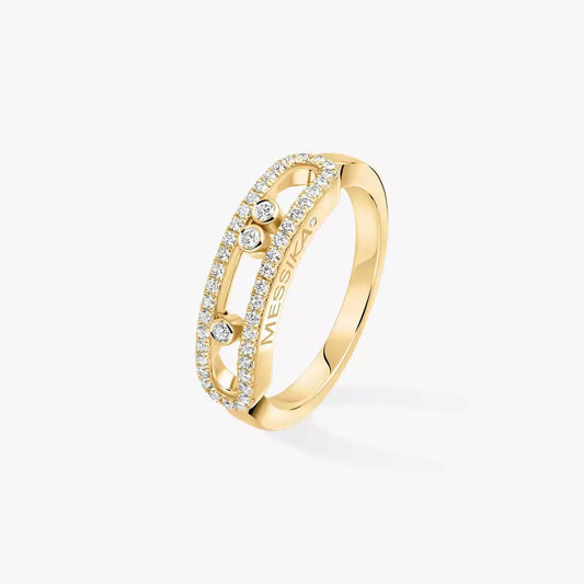[Eterna Jewels] Baby Move Gold Diamond Pave_ Ring