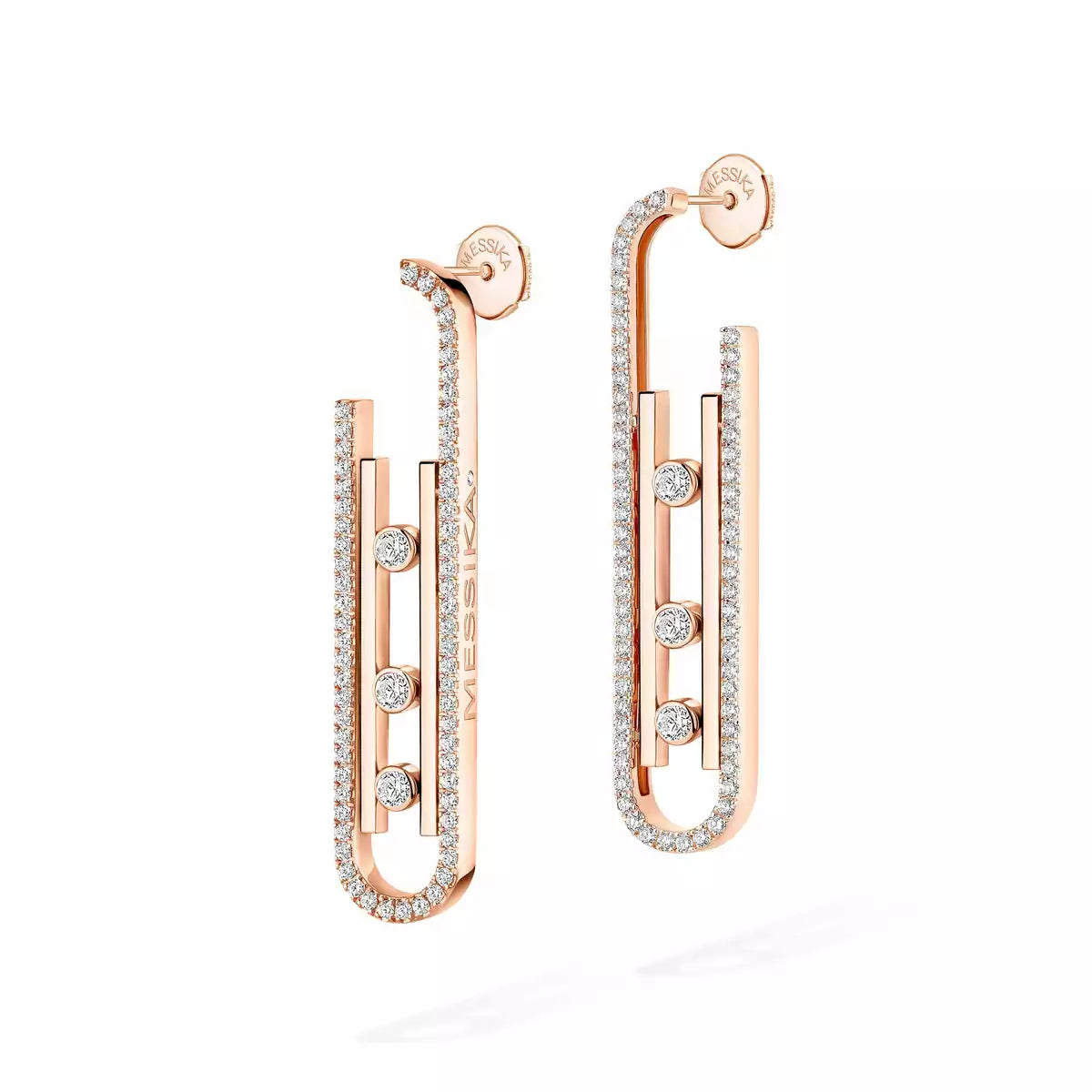 [Eterna Jewels]Diamond Pendant Earrings Move 10Th
