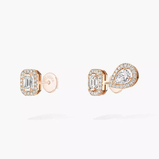 [Eterna Jewels]Diamond Earrings 0,10ct My Twin 1+2
