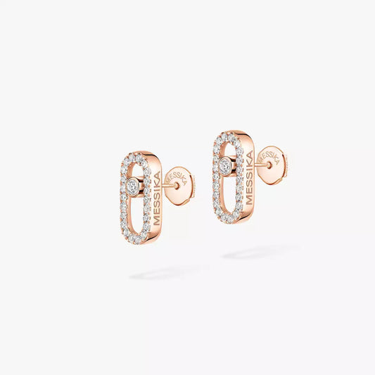 [Eterna Jewels]Move Uno Diamond Earrings