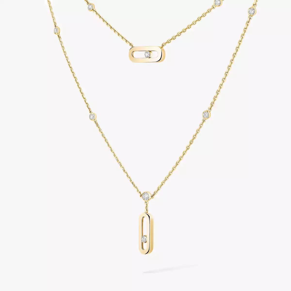 [Eterna Jewels] Move Uno Diamond Necklace