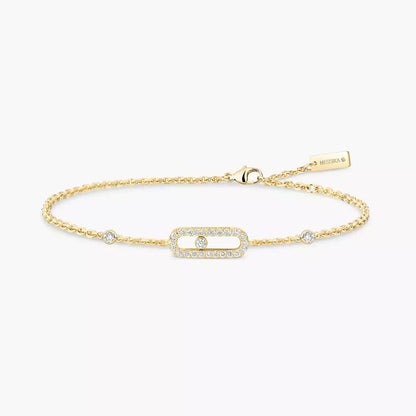 [Eterna Jewels]Move Uno Diamond Bracelet