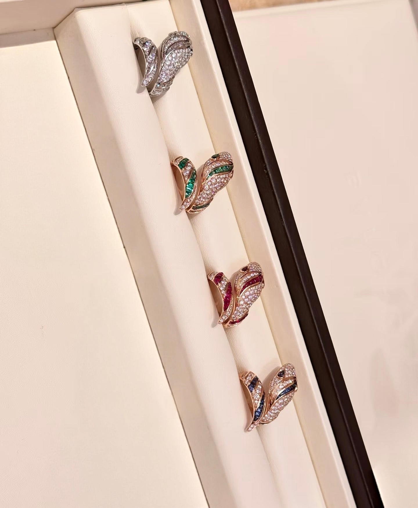 [Eterna Jewels]BRAND NEW LUXURY BLUE SNAKE RING