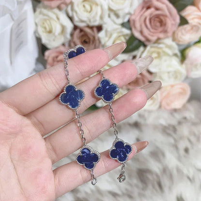 [Eterna Jewels]CLOVER 5 MOTIF PIETERSITE BRACELET COLLECTION