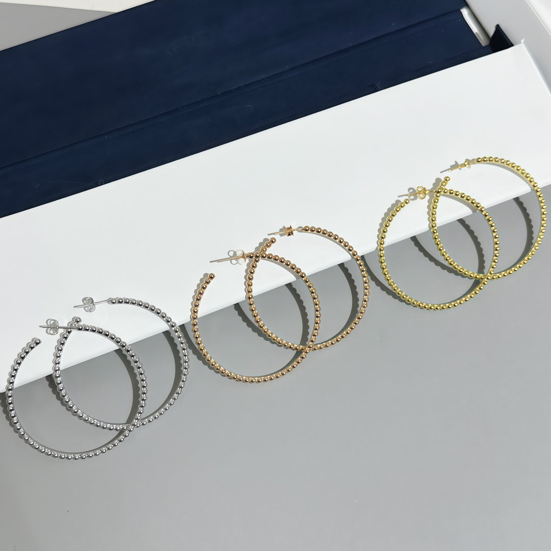 [Eterna Jewels] SMOOTH BEAD STUD EARRINGS