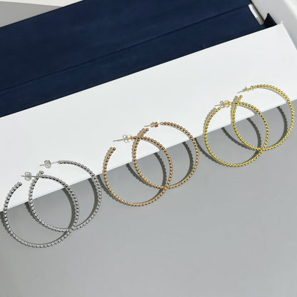 [Eterna Jewels] SMOOTH BEAD STUD EARRINGS