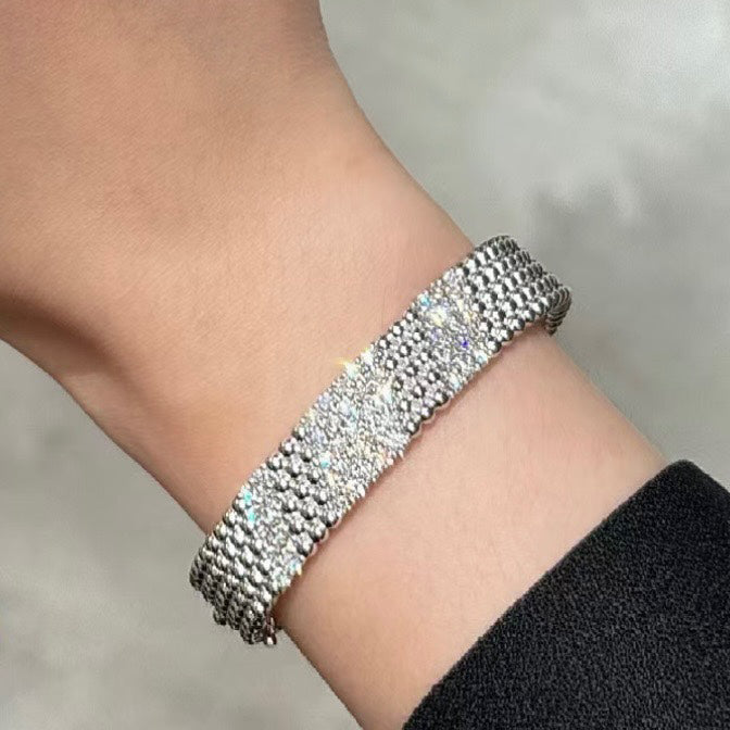 [Eterna Jewels]  FIVE-ROW DIAMOND BRACELET