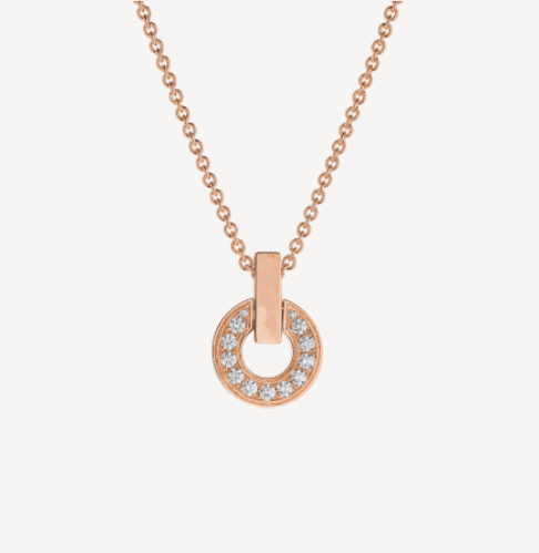 [Eterna Jewels]GARI NECKLACE PINK GOLD DIAMOND