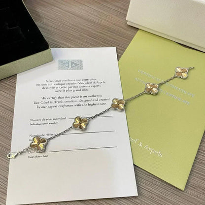 [Eterna Jewels] CLOVER 5 MOTIF LASER BRACELET COLLECTION