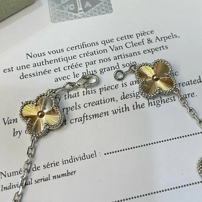 [Eterna Jewels] CLOVER 5 MOTIF LASER BRACELET COLLECTION