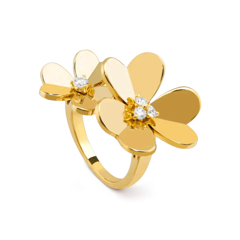 [Eterna Jewels]CLOVER COMOS GOLD DIAMOND RING