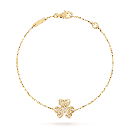 [Eterna Jewels]FRIVOLE GOLD FLOWER DIAMOND BRACELET