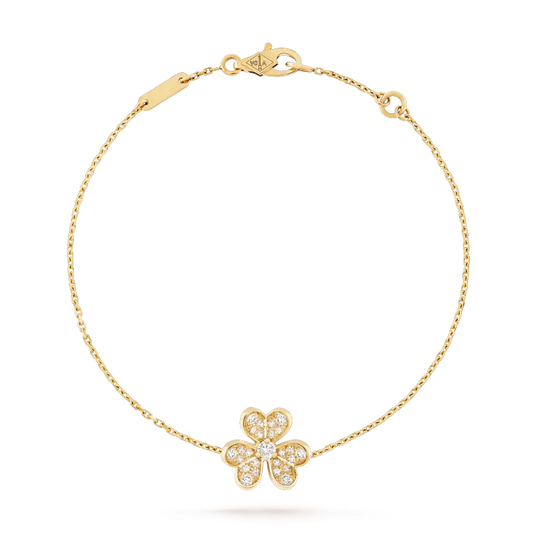 [Eterna Jewels]FRIVOLE GOLD FLOWER DIAMOND BRACELET