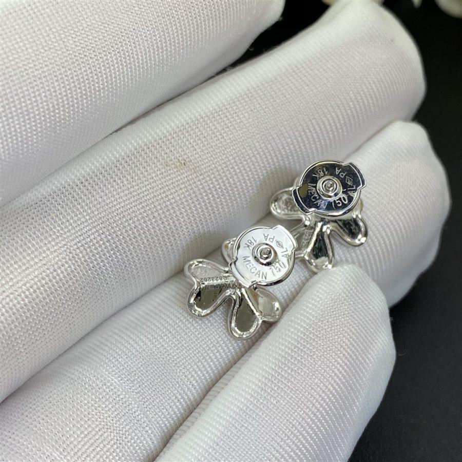 [Eterna Jewels]FRIVOLE MINI SILVER FLOWER EARRINGS