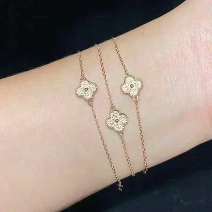 [Eterna Jewels]CLOVER SINGLE FLOWER BRACELET