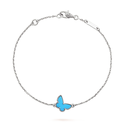[Eterna Jewels]BUTTERFLY TURQUOISE BUTTERFLY BRACELET SILVER