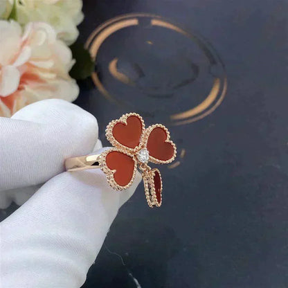 [Eterna Jewels]SWEET CLOVER CARNELIAN RING