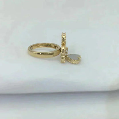 [Eterna Jewels]SWEET CLOVER WHITE MOP RING