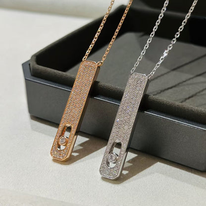 [Eterna Jewels]MY FIRST DIAMOND PAVED NECKLACE