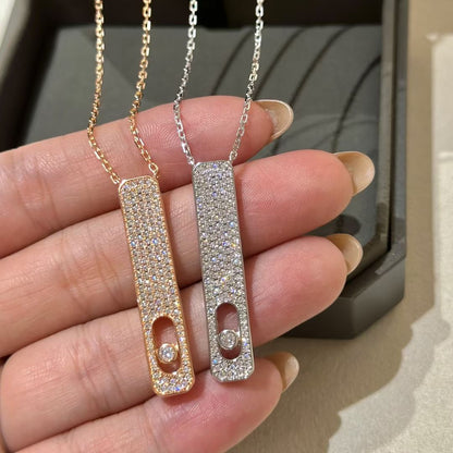 [Eterna Jewels]MY FIRST DIAMOND PAVED NECKLACE