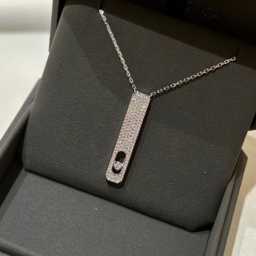 [Eterna Jewels]MY FIRST DIAMOND PAVED NECKLACE