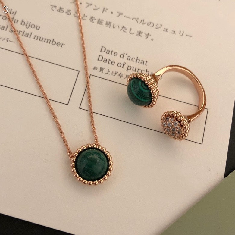 [Eterna Jewels]PERLEE COULEURS DIAMOND ROSE GOLD BETWEEN THE FINGER RING