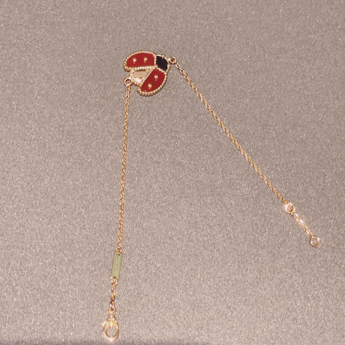 [Eterna Jewels]LUCKY SPRING 1 MOTIF PINK GOLD BRACELET