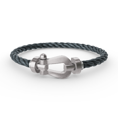 [Eterna Jewels]FORCE LARGE HORSESHOE NO DIAMOND BRACELET SILVER