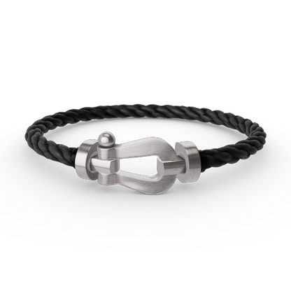 [Eterna Jewels]FORCE LARGE HORSESHOE NO DIAMOND BRACELET SILVER
