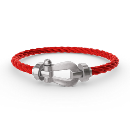 [Eterna Jewels]FORCE LARGE HORSESHOE NO DIAMOND BRACELET SILVER