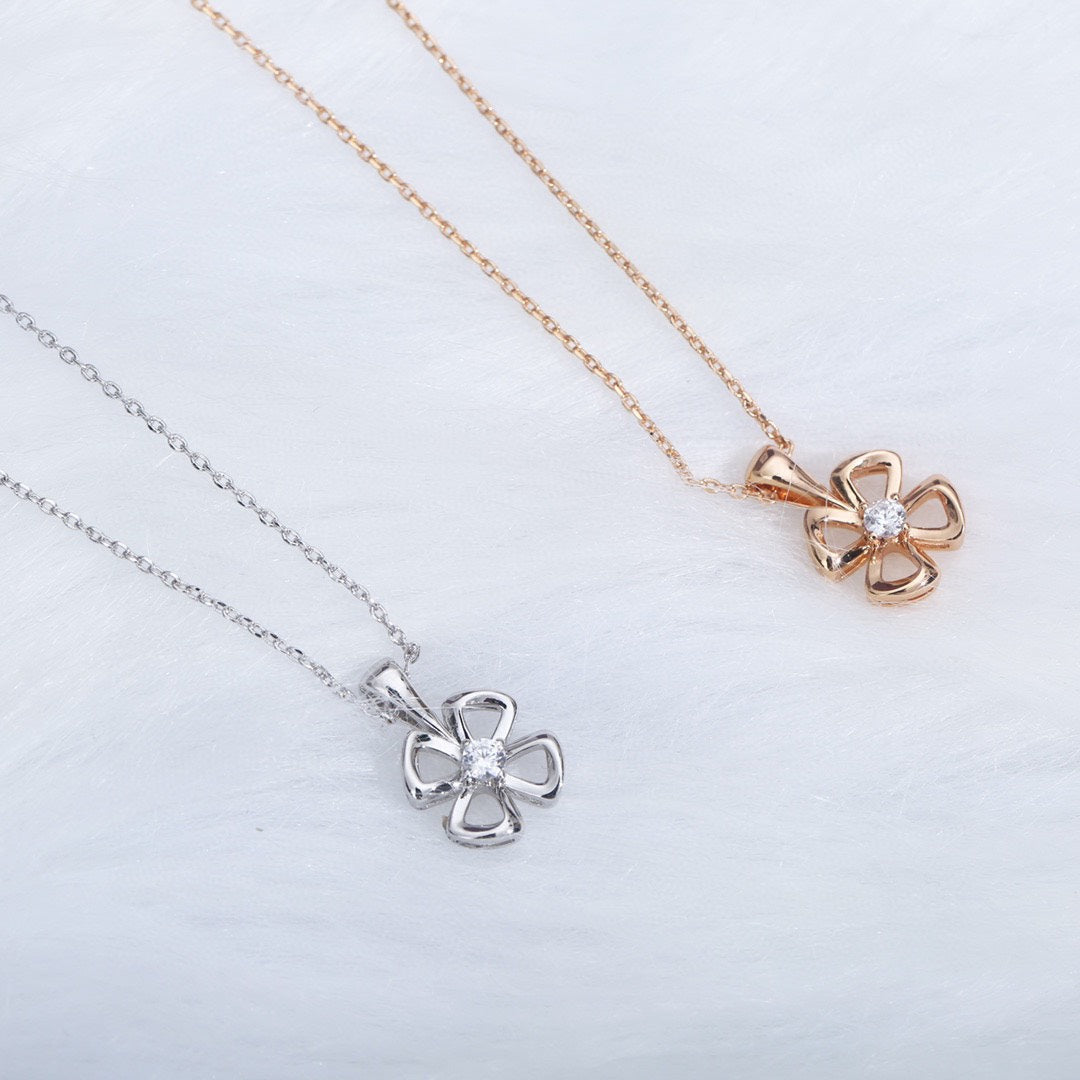 [Eterna Jewels]FIOREVER NECKLACE DIAMOND CENTER