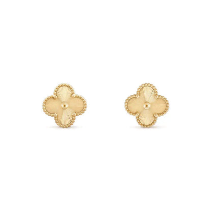 [Eterna Jewels]CLOVER MEDIUM 1 MOTIFS LASER EARRINGS